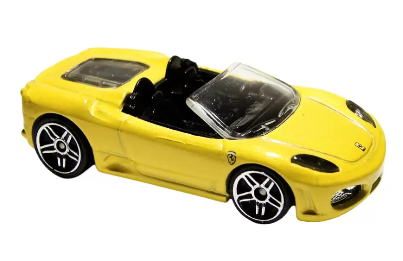 Foto da miniatura Hot Wheels Ferrari F 430 Spider na cor Amarelo