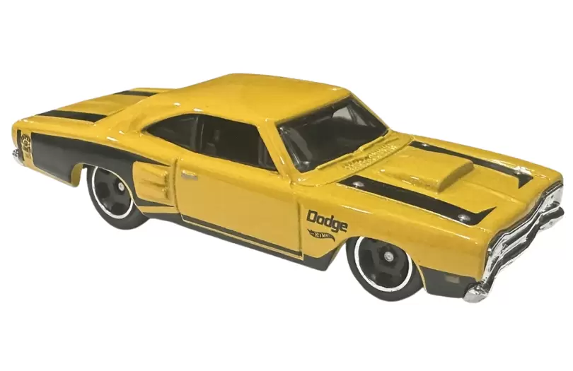Foto da miniatura Hot Wheels 69 Dodge Coronet Super Bee na cor Amarelo