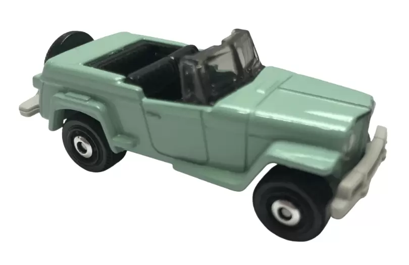 Foto da miniatura Matchbox 1948 Willys Jeepster na cor Verde