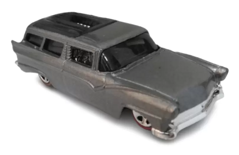 Foto da miniatura Hot Wheels 8 Crate na cor Cinza