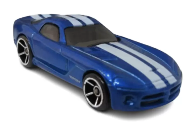 Foto da miniatura Hot Wheels 2006 Dodge Viper Coupe na cor Azul