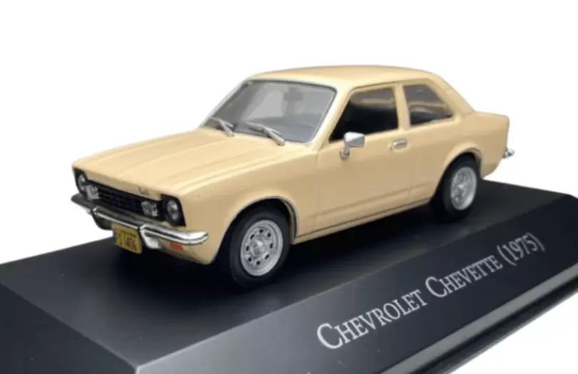 Foto da miniatura IXO Chevrolet Chevette 1975 na cor Bege