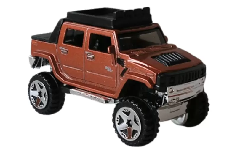 Foto da miniatura Hot Wheels Hummer H2 SUT na cor Laranja