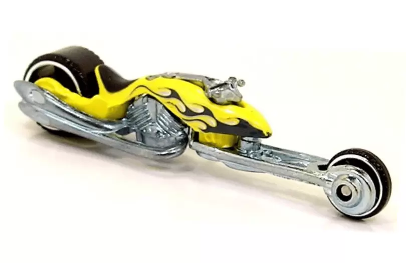 Foto da miniatura Hot Wheels Hammer Sled (TH) na cor Amarelo