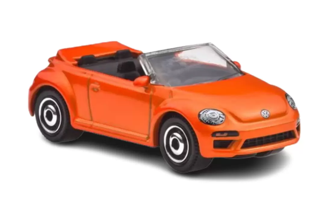 Foto da miniatura Matchbox 2019 Volkswagen Beetle na cor Laranja