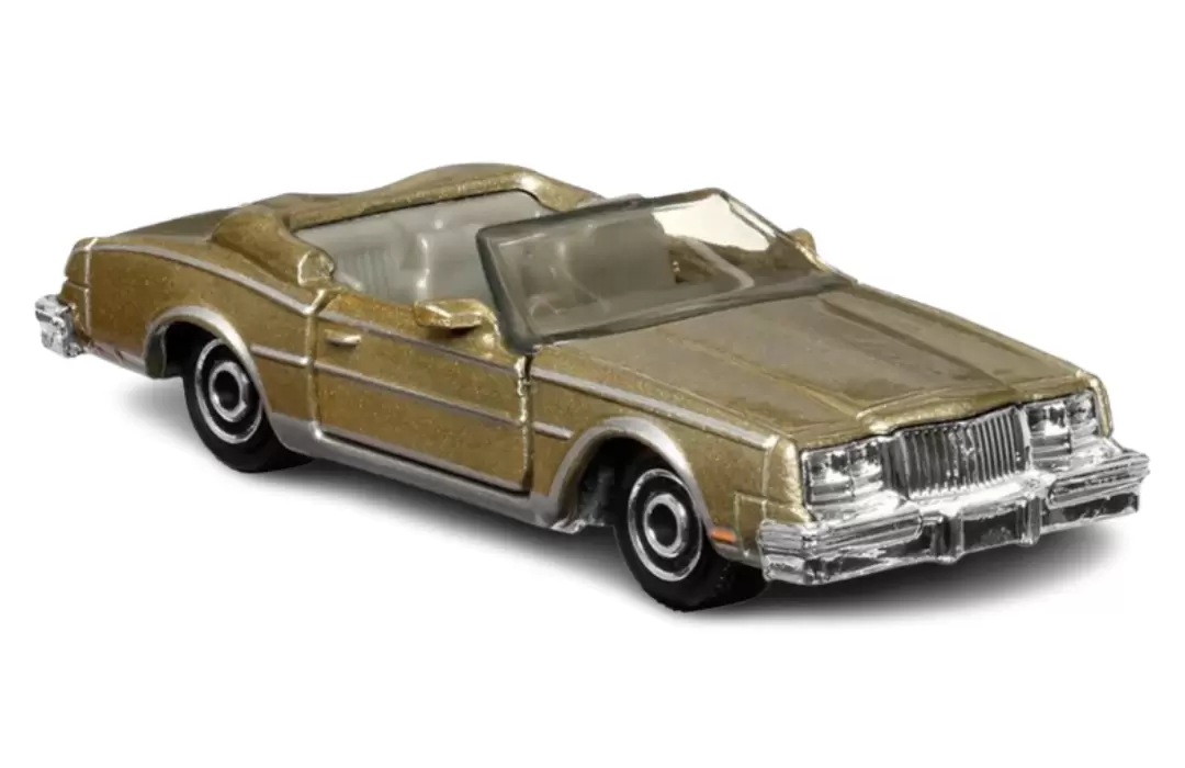Foto da miniatura Matchbox 1983 Buick Riviera na cor Dourado