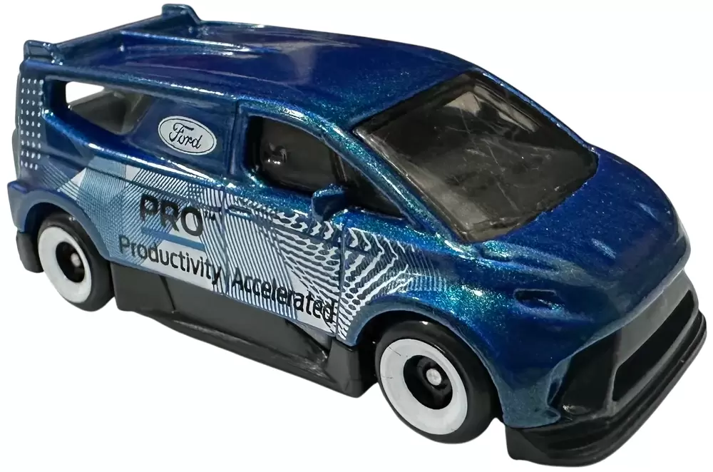 Foto da miniatura Hot Wheels Ford Performance Supervan 4 na cor Azul