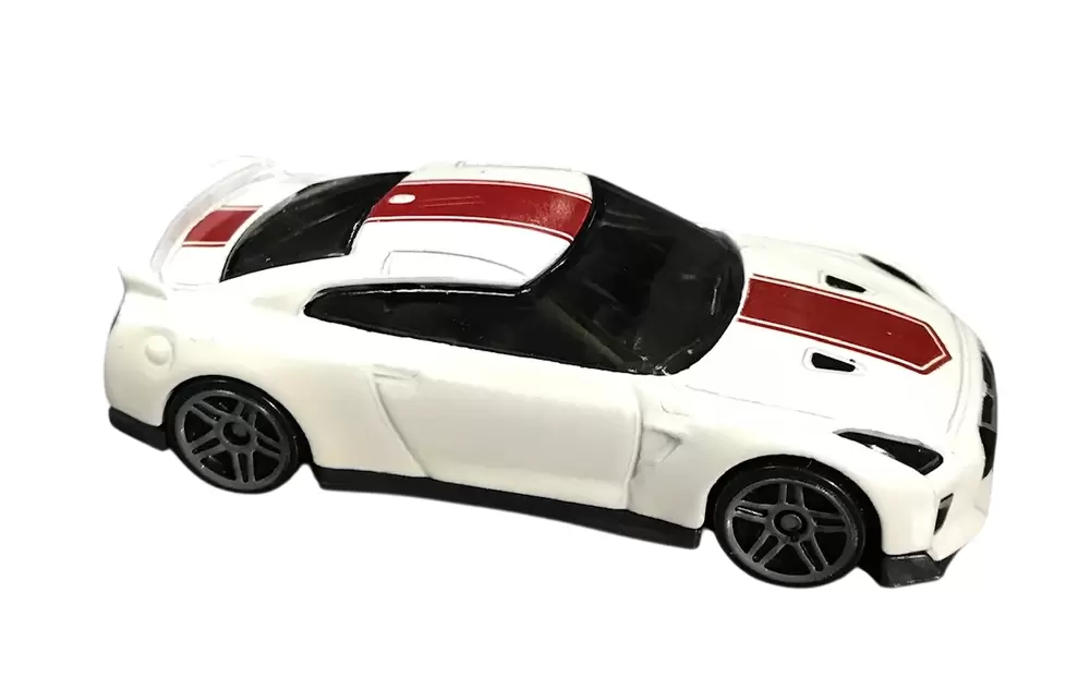 Foto da miniatura Hot Wheels 2017 Nissan GT-R (R35) 2020 Model 50th Anniversary Version na cor Branco