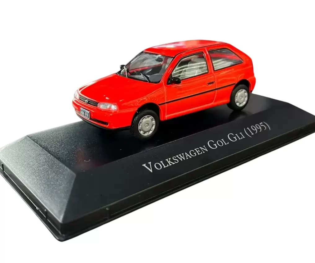 Foto da miniatura IXO Volkswagen Gol Gli (1995) na cor Laranja