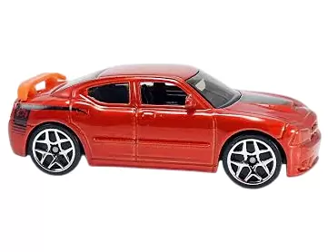 Foto da miniatura Hot Wheels Dodge Charger SRT8 na cor Laranja