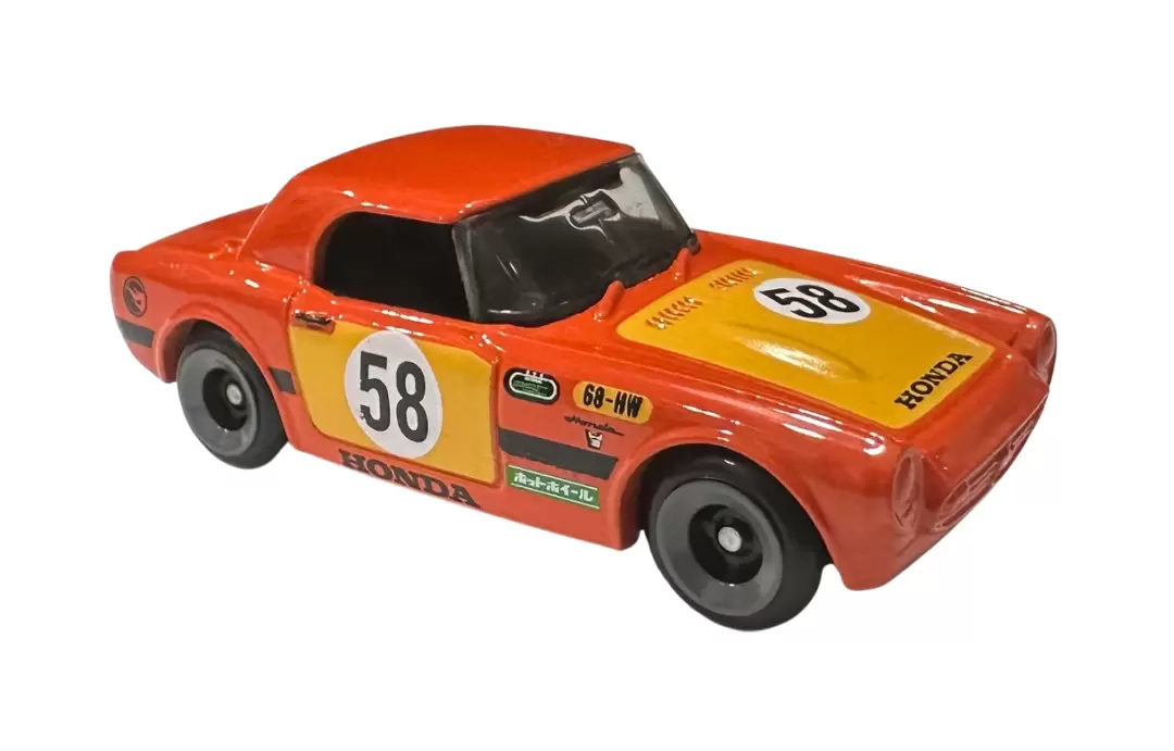 Foto da miniatura Hot Wheels Honda S800 Racing (TH) na cor Laranja