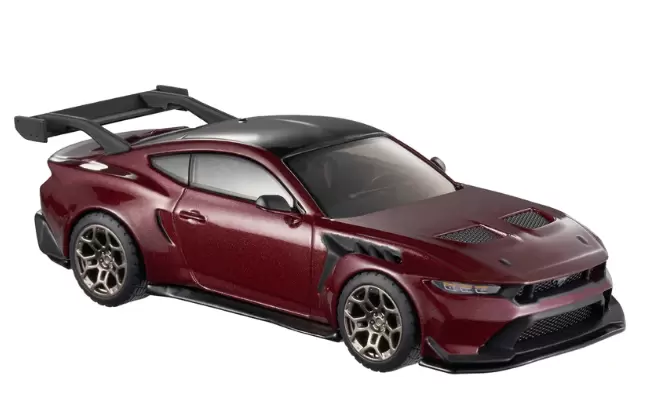 Foto da miniatura Hot Wheels Ford Mustang GTD 2025 na cor Vermelho