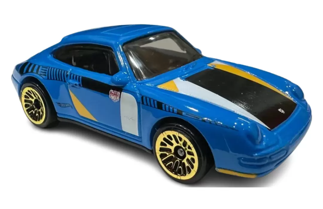 Foto da miniatura Hot Wheels 96 Porsche Carrera na cor Azul