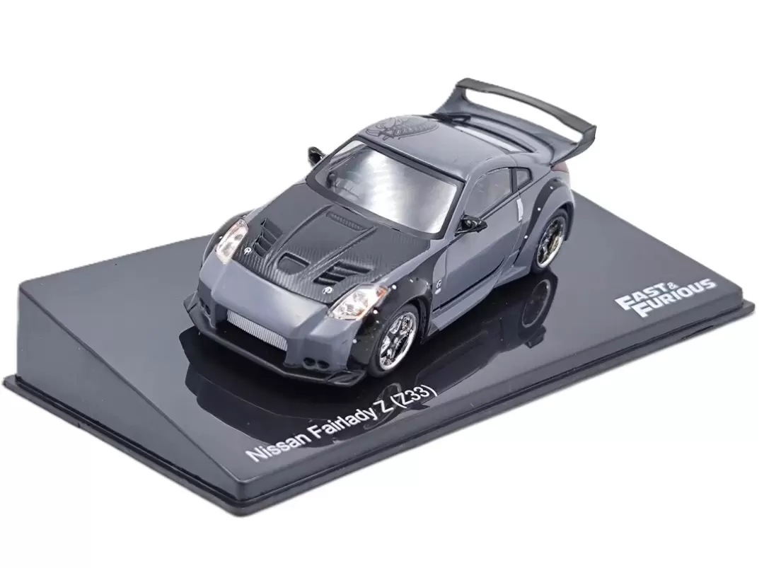 Foto da miniatura IXO Nissan Fairlady Z33 na cor Cinza