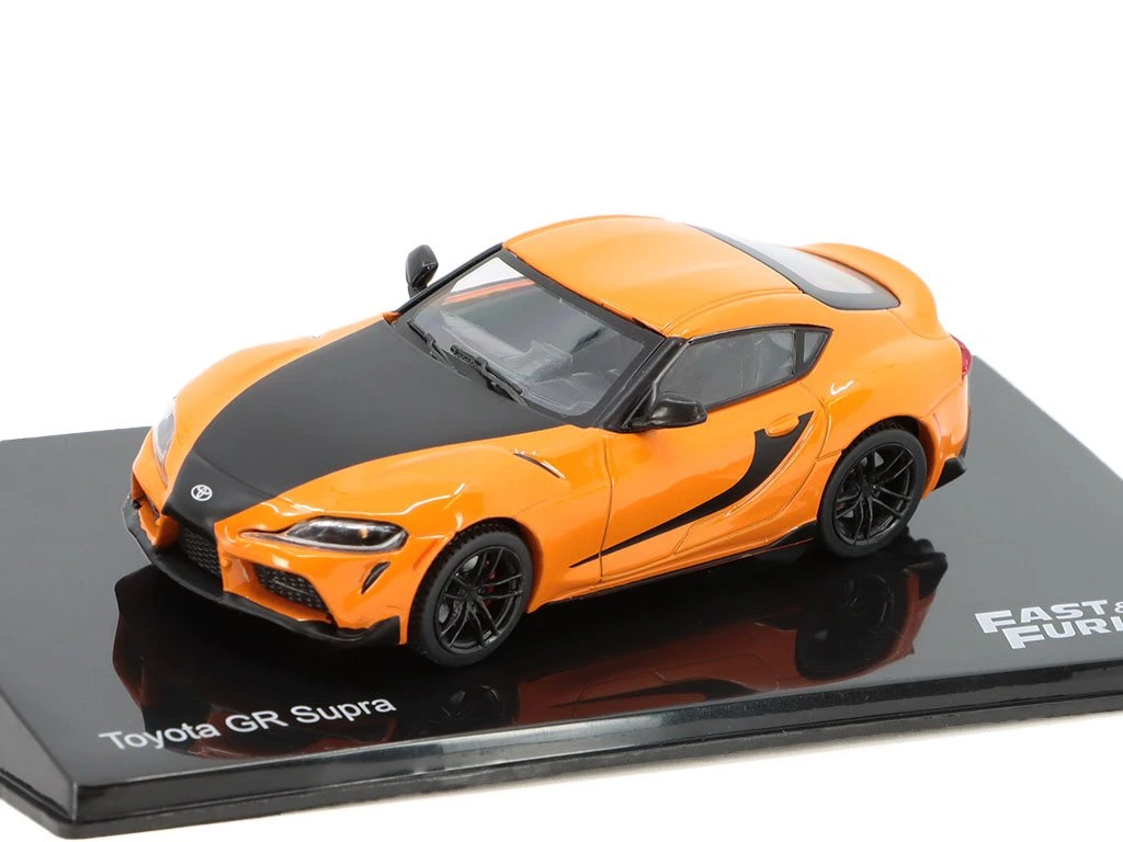 Foto da miniatura IXO Toyota Supra GR na cor Laranja