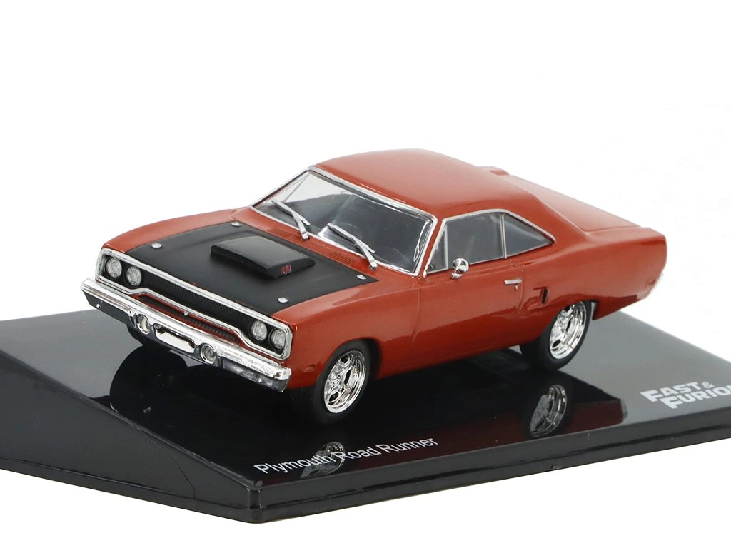 Foto da miniatura IXO Playmouth Road Runner na cor Laranja
