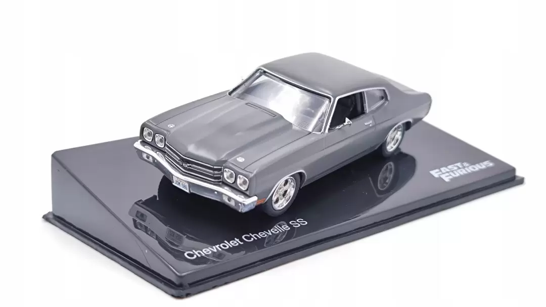 Foto da miniatura IXO Chevrolet Chevelle SS na cor Cinza