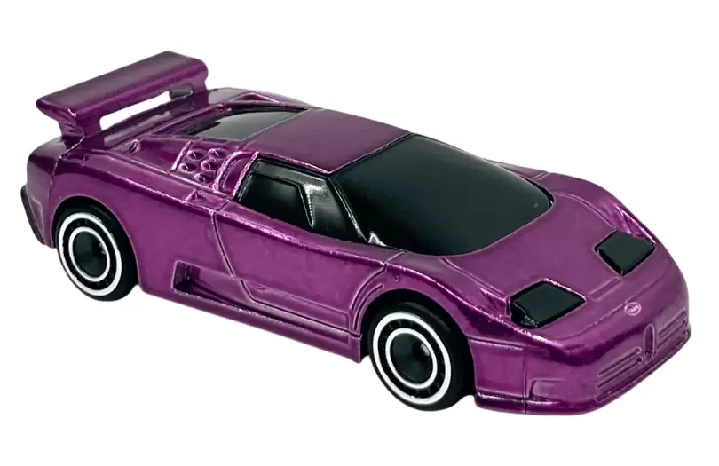 Foto da miniatura Hot Wheels 94 Bugatti EB110 SS (STH) na cor Roxo