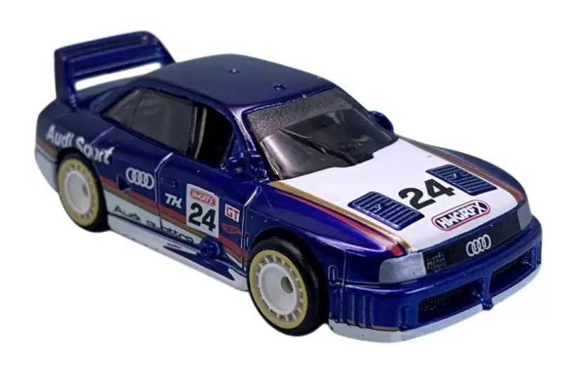 Foto da miniatura Hot Wheels Audi 90 quattro (STH) na cor Azul