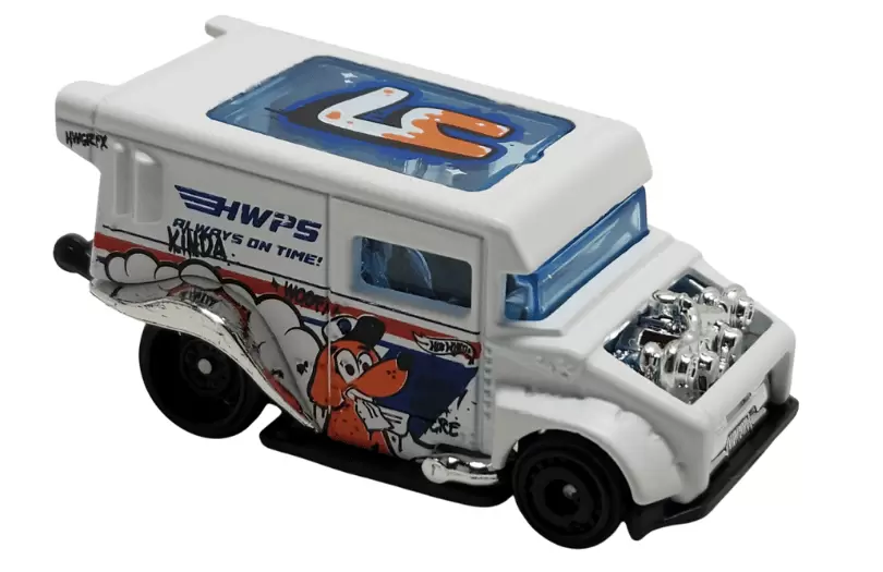 Foto da miniatura Hot Wheels MAILED IT! na cor Branco