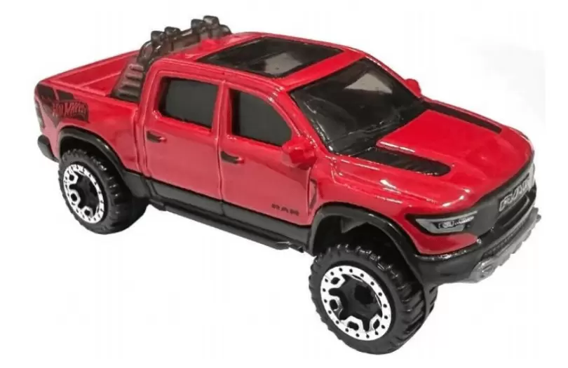 Foto da miniatura Hot Wheels 23 Ram 1500 na cor Vermelho