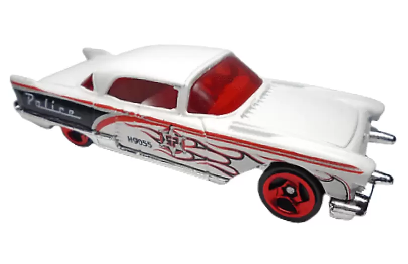 Foto da miniatura Hot Wheels 1957 Cadillac Eldorado Brougham na cor Branco