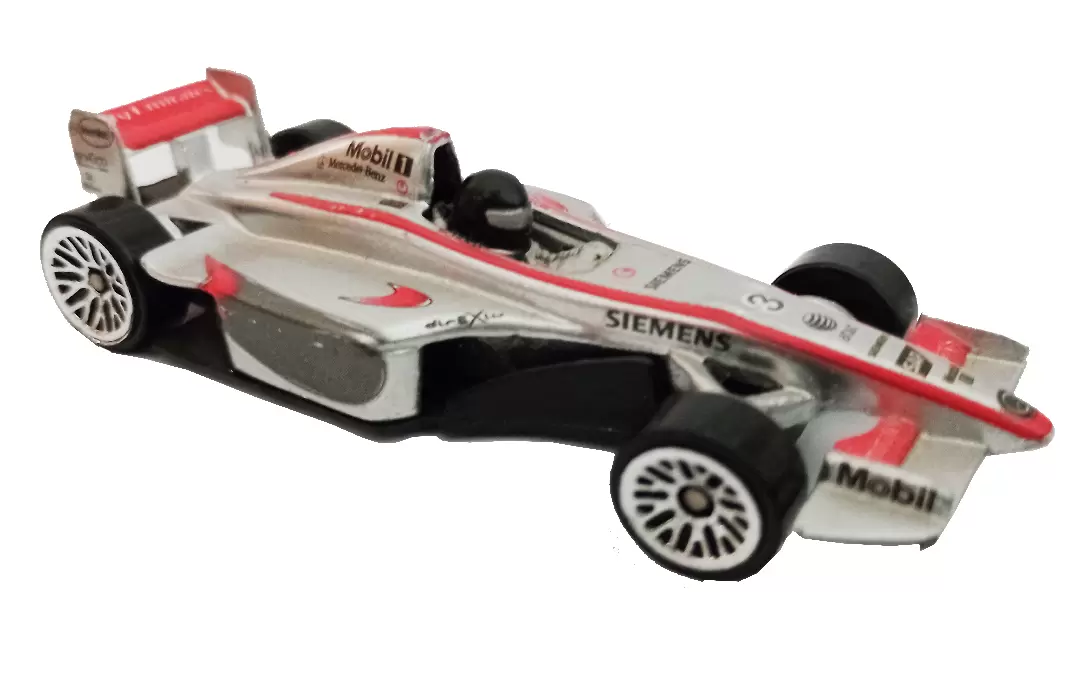 Foto da miniatura Hot Wheels Grand Prix Racer Mclaren na cor Prata