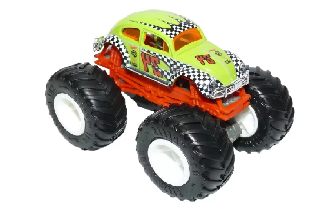 Foto da miniatura Hot Wheels 1963 Volkswagen Beetle na cor Verde