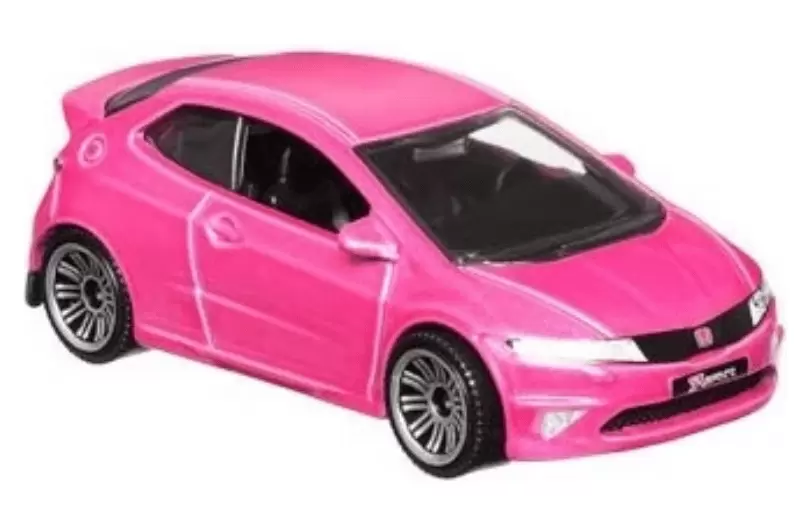 Foto da miniatura Matchbox Honda Civic Type R (2008) na cor Rosa