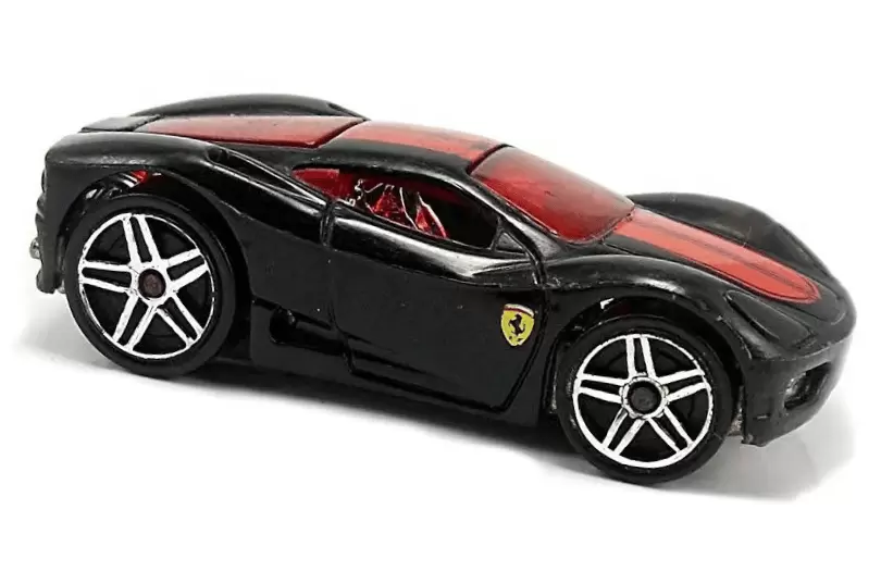 Foto da miniatura Hot Wheels Ferrari 360 Modena (X-Raycers) na cor Preto
