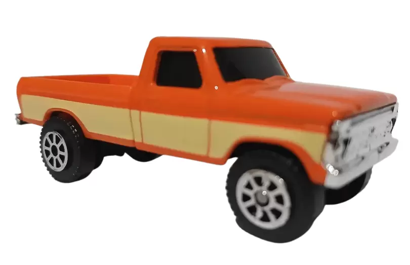 Foto da miniatura Maisto 1977 Ford F-150 Pickup na cor Laranja