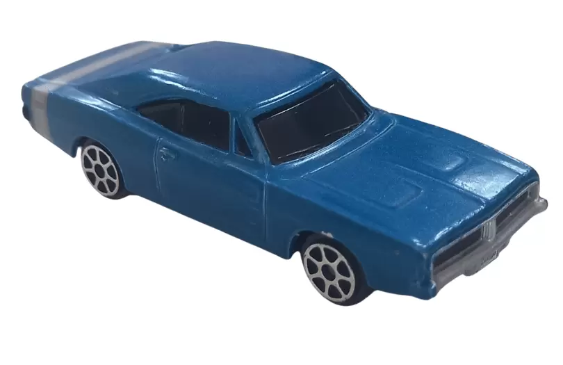Foto da miniatura Maisto 69 Dodge Charger R/T na cor Azul