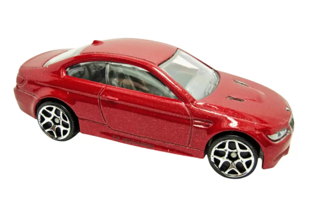 Foto da miniatura Hot Wheels 10 BMW M3 na cor Vinho