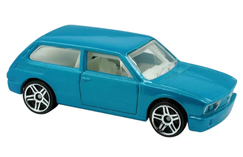 Foto da miniatura Hot Wheels Volkswagen Brasília na cor Azul