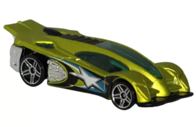 Foto da miniatura Hot Wheels Side Draft na cor Verde