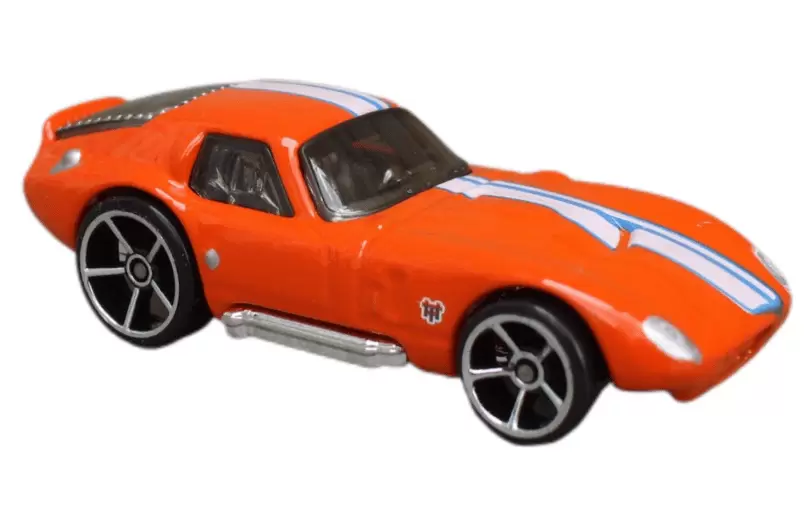 Foto da miniatura Hot Wheels Shelby Cobra Daytona Coupe (TH) na cor Laranja