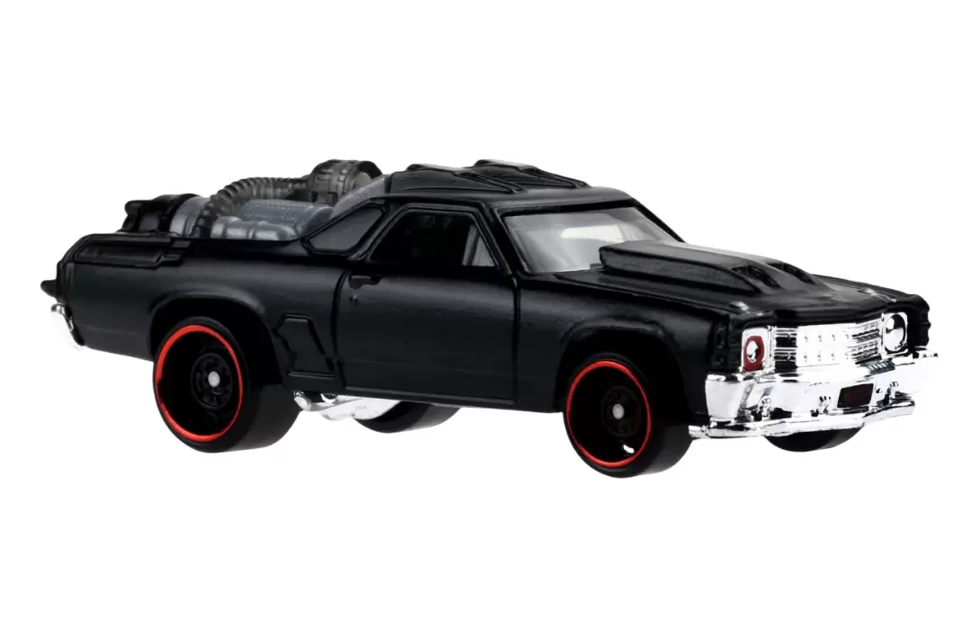 Foto da miniatura Hot Wheels Custom '71 El Camino na cor Preto
