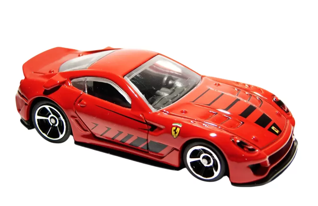 Foto da miniatura Hot Wheels Ferrari 599XX na cor Vermelho