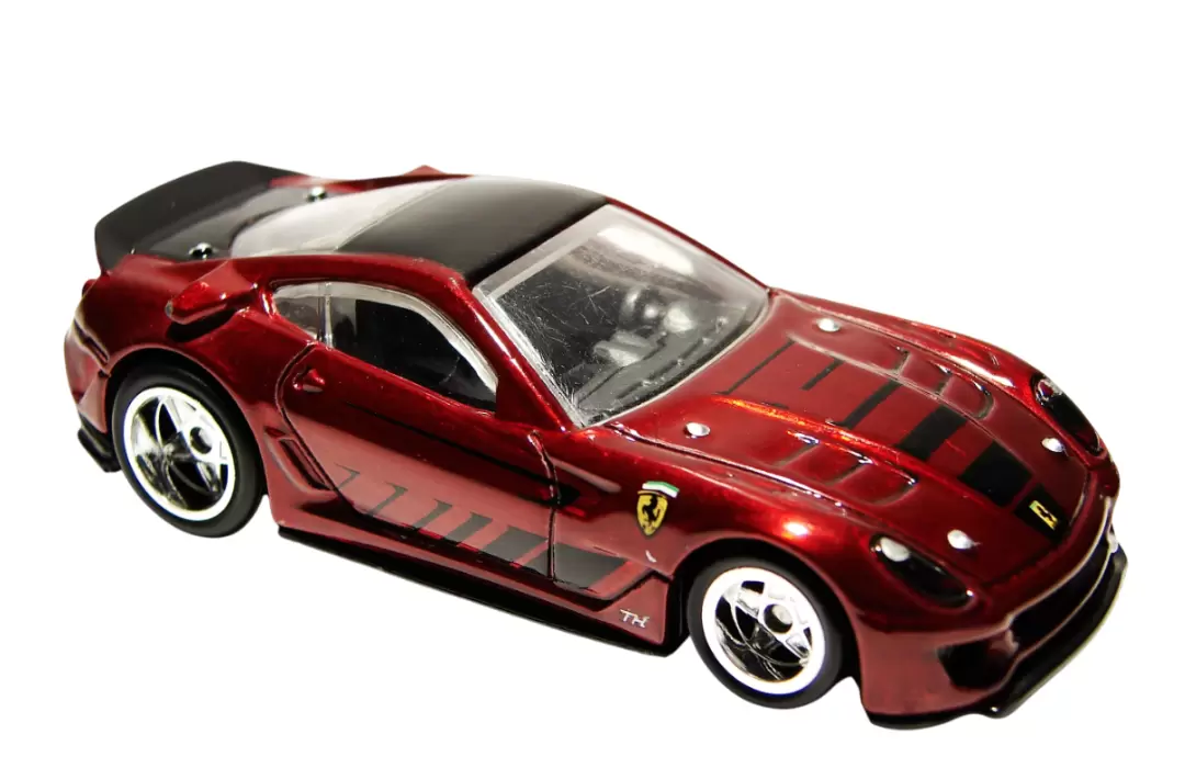 Foto da miniatura Hot Wheels Ferrari 599XX (STH) na cor Vermelho
