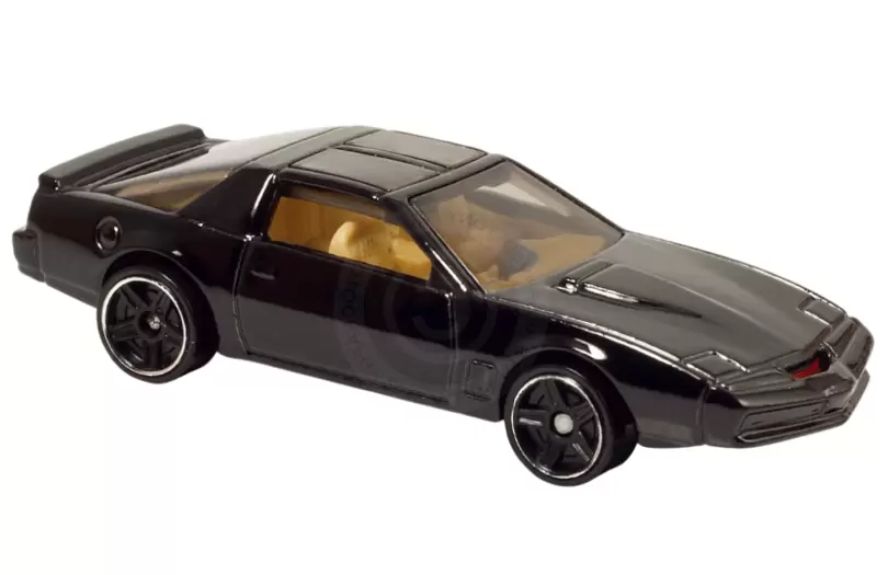 Foto da miniatura Hot Wheels K.I.T.T. Knight Industries Two Thousand na cor Preto