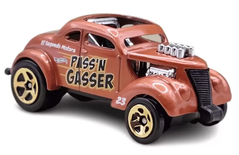 Foto da miniatura Hot Wheels Pass'n Gasser na cor Laranja