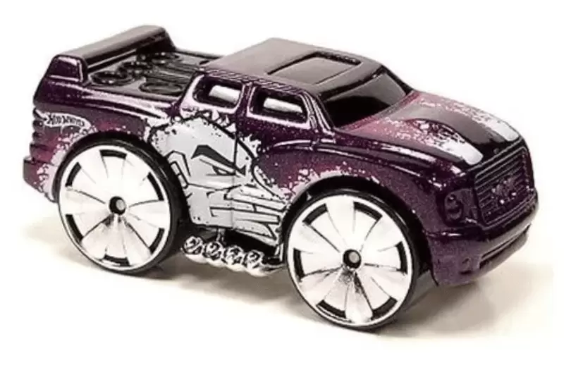 Foto da miniatura Hot Wheels Quadra-Sound na cor Roxo