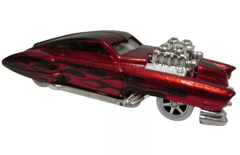 Foto da miniatura Hot Wheels Evil Twin na cor Vermelho