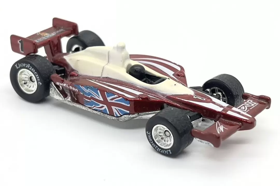 Foto da miniatura Hot Wheels DW-1 na cor Vinho