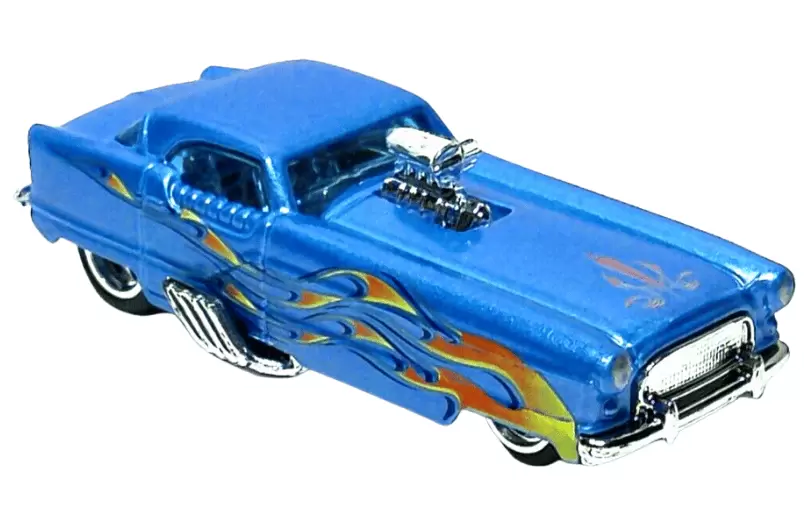 Foto da miniatura Hot Wheels Nash Metropolitan Metrorail na cor Azul