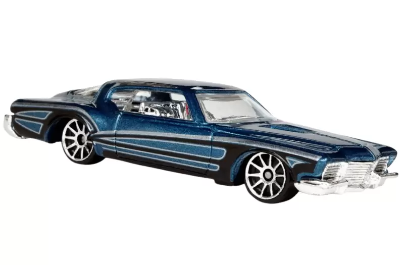 Foto da miniatura Hot Wheels 1971 Buick Riviera na cor Verde
