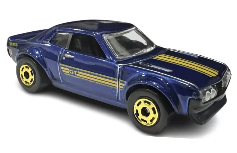 Foto da miniatura Hot Wheels 70 Toyota Celica na cor Azul
