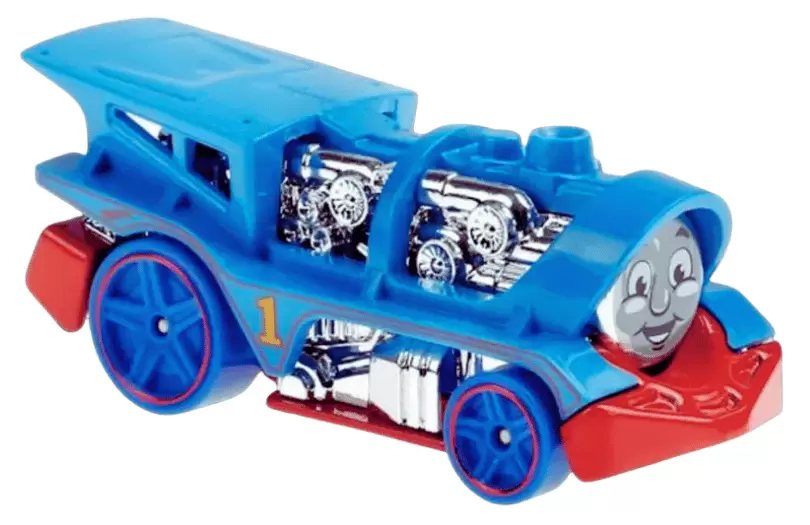 Foto da miniatura Hot Wheels Loco Motorin na cor Azul