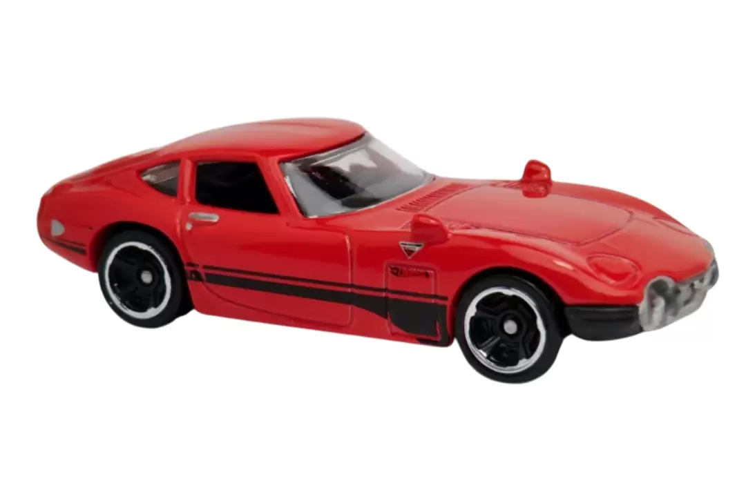Foto da miniatura Hot Wheels Toyota 2000 GT na cor Vermelho