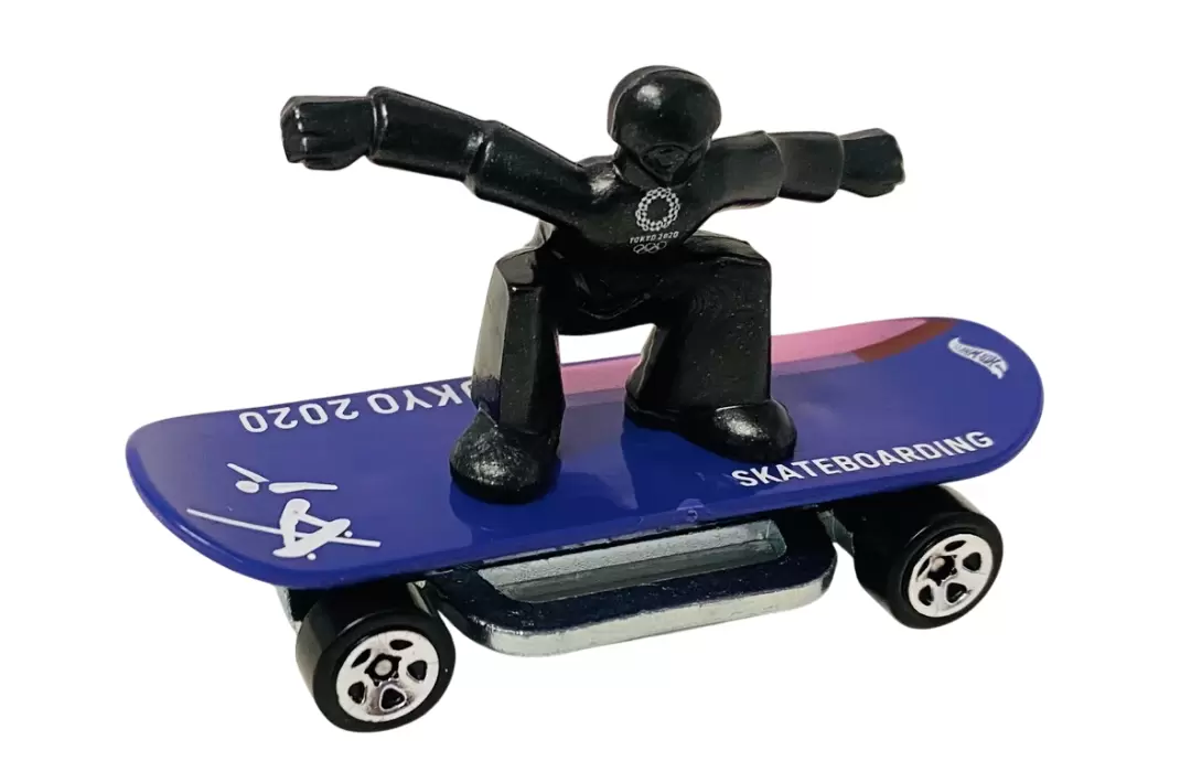 Foto da miniatura Hot Wheels Skate Grom na cor Roxo